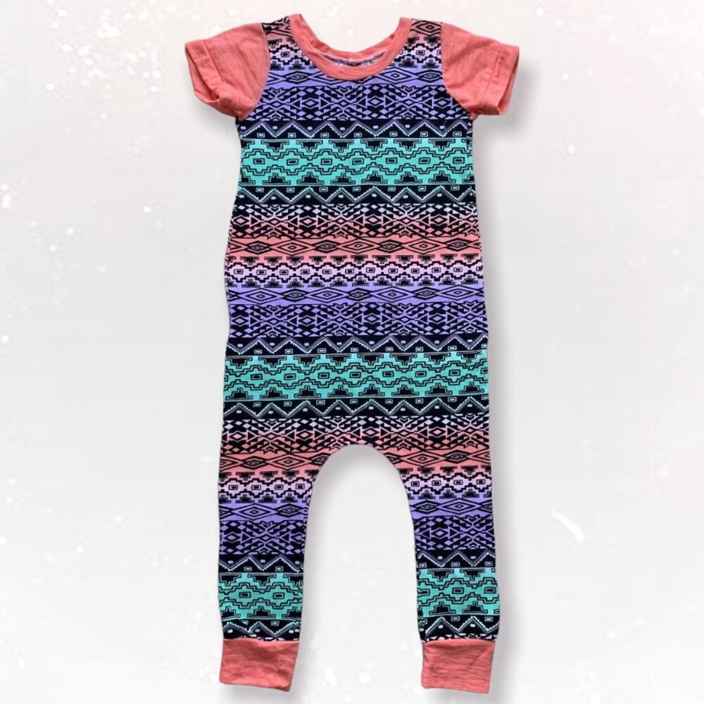 True Fashion Rebel Handmade Aztec Romper